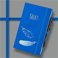 NOTEBOOK A QUADRETTI RIGIDO SILKY